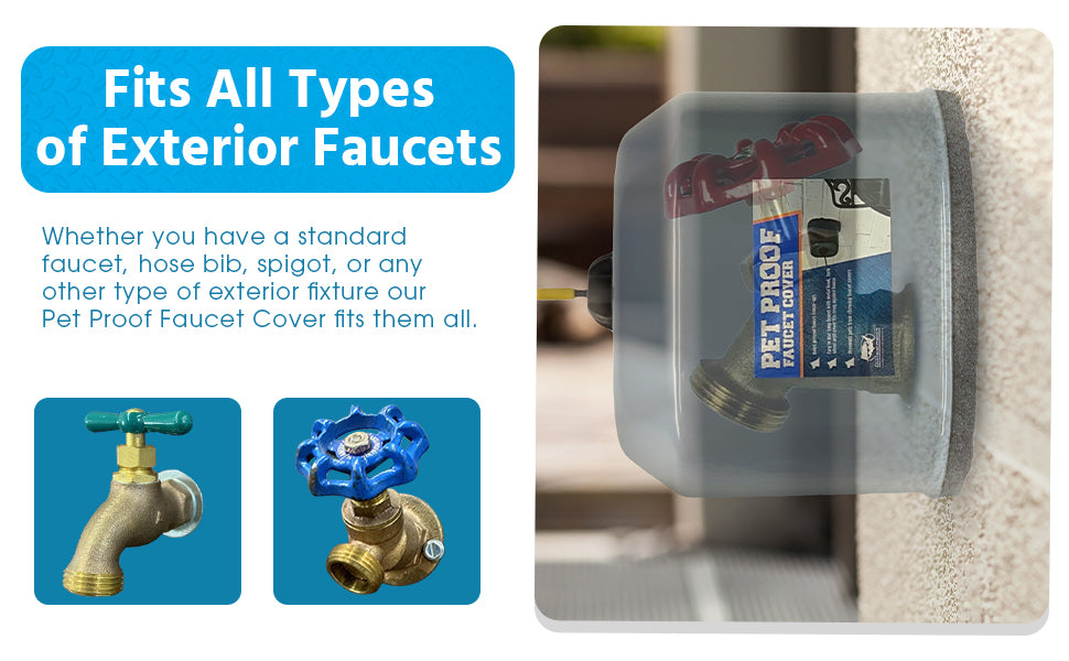 Pet Proof Faucet Cover