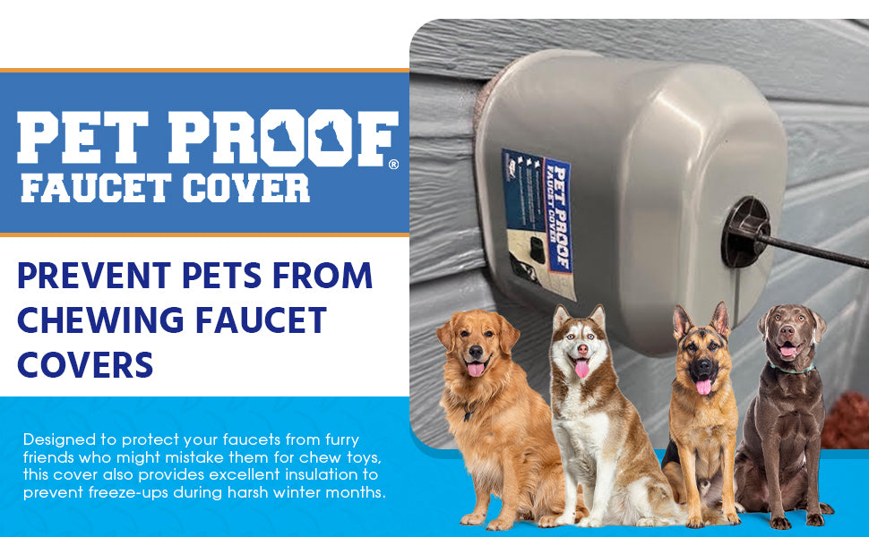 2 Pack Pet Proof Faucet Cover