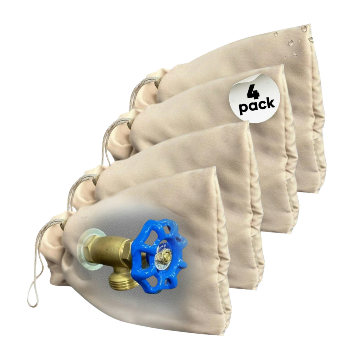 4 Pack Flexible Faucet Cover